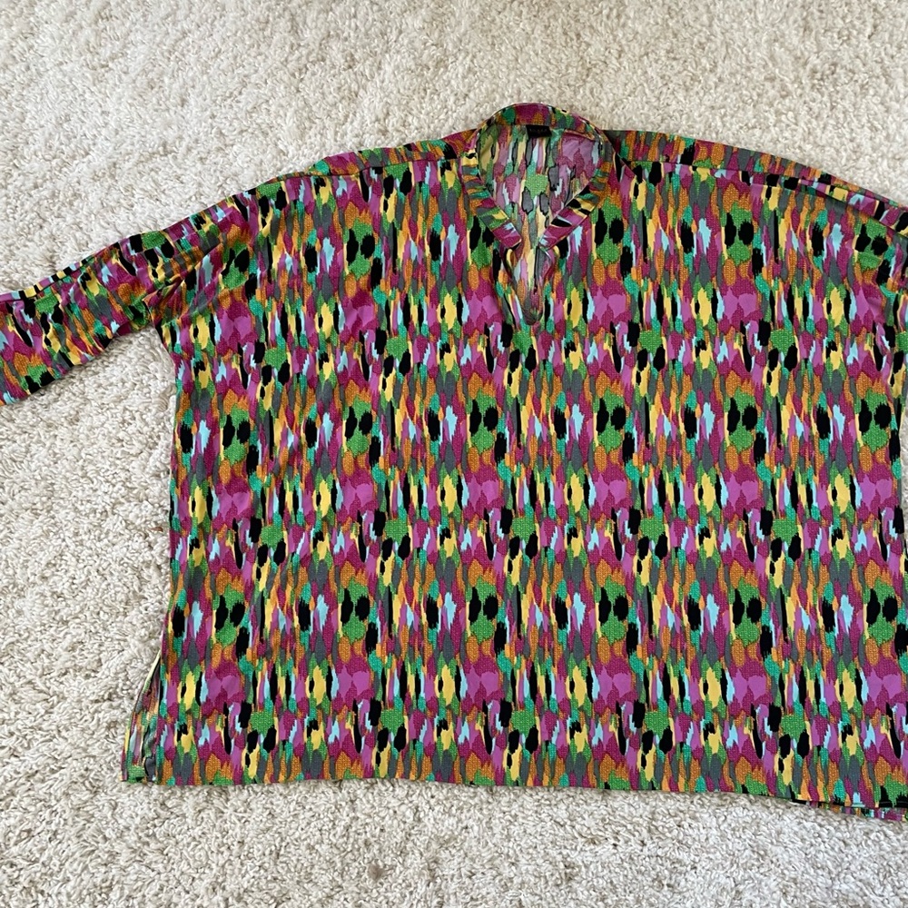 Ducci batwing multi colored shirt